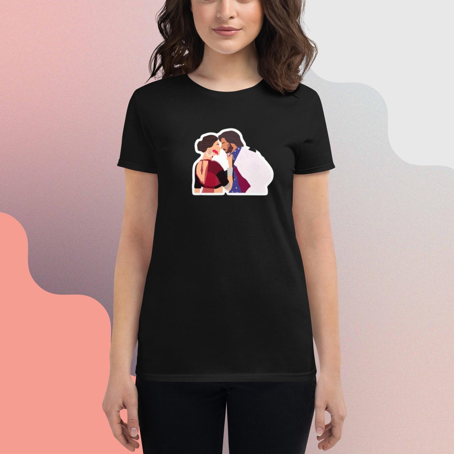 Bollywood Ram Leela Women's short sleeve t-shirt graphic tshirt - The Bolly Matrix