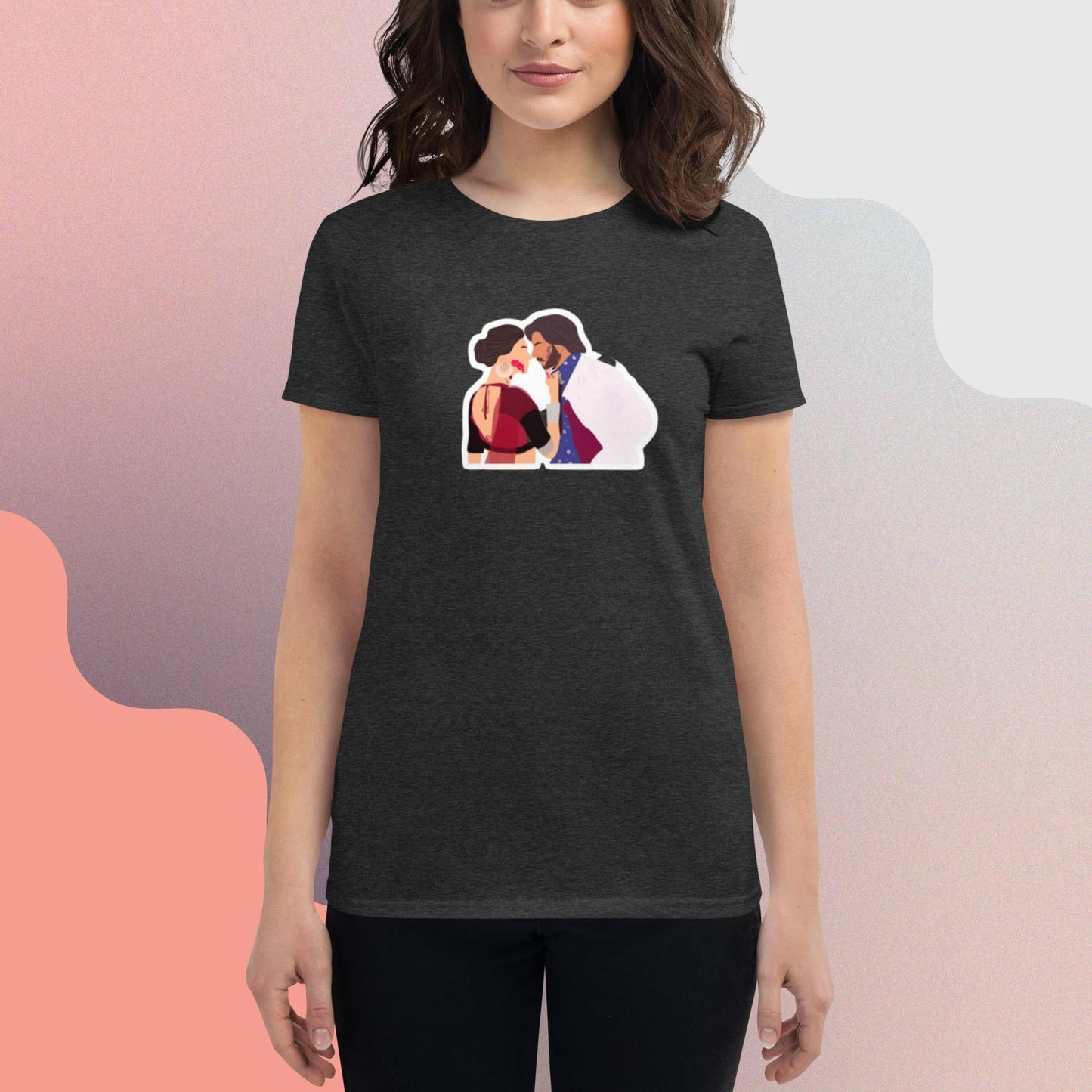 Bollywood Ram Leela Women's short sleeve t-shirt graphic tshirt - The Bolly Matrix
