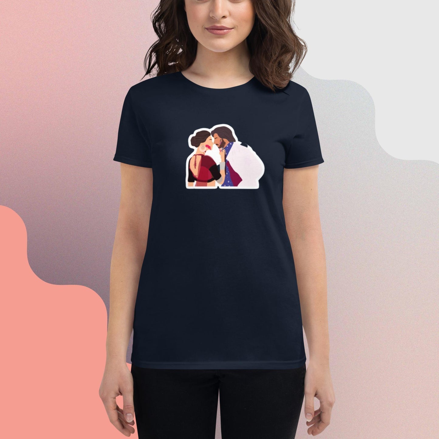 Bollywood Ram Leela Women's short sleeve t-shirt graphic tshirt - The Bolly Matrix