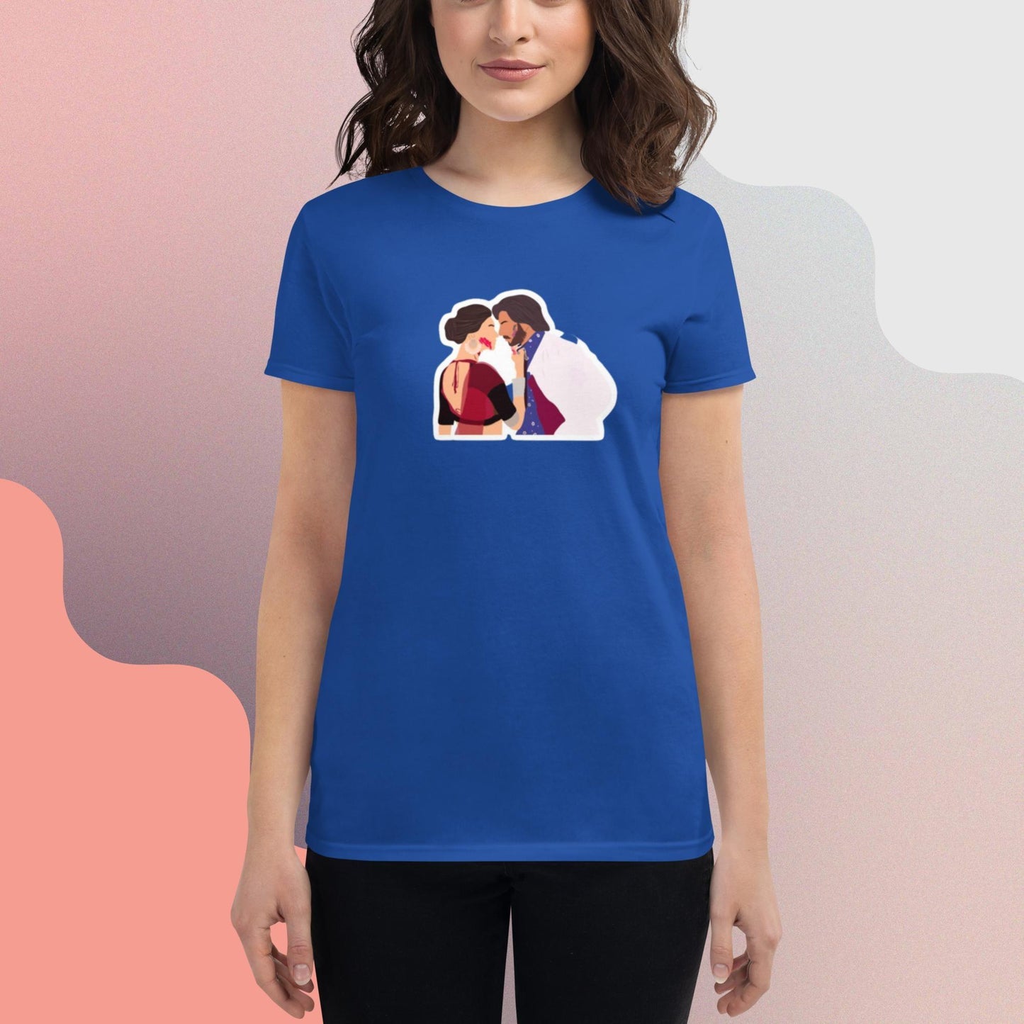 Bollywood Ram Leela Women's short sleeve t-shirt graphic tshirt - The Bolly Matrix