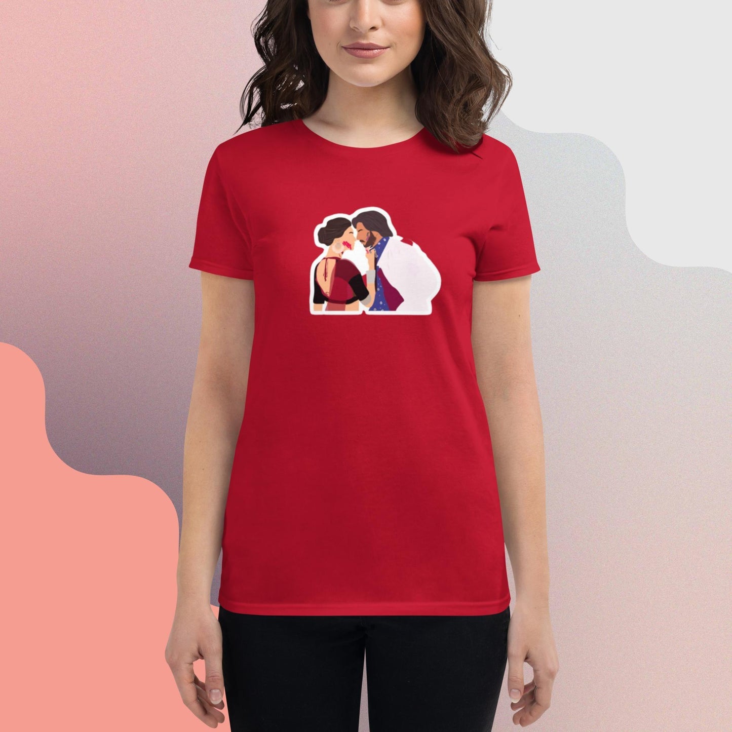 Bollywood Ram Leela Women's short sleeve t-shirt graphic tshirt - The Bolly Matrix