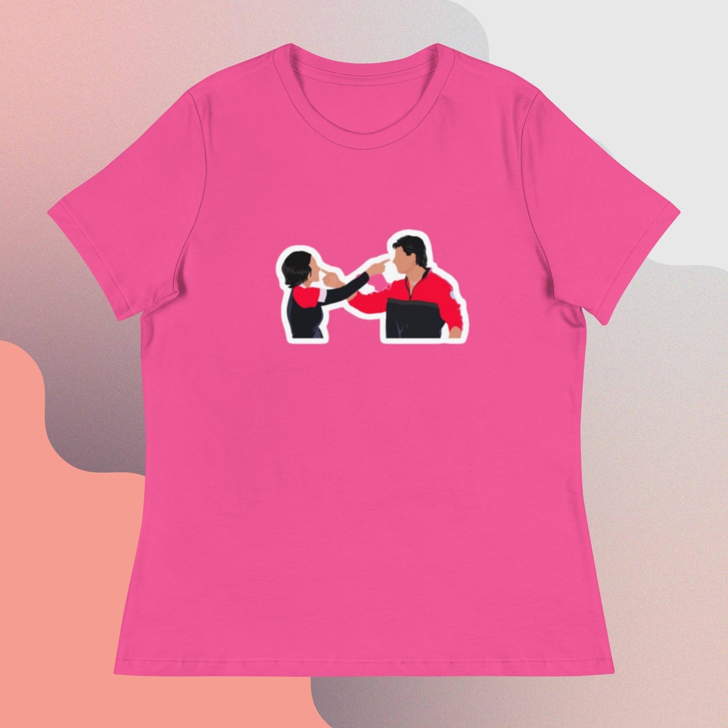 Bollywood kuch kuch hota hai - pyaar dosti hai graphic Women's Relaxed T-Shirt - The Bolly Matrix