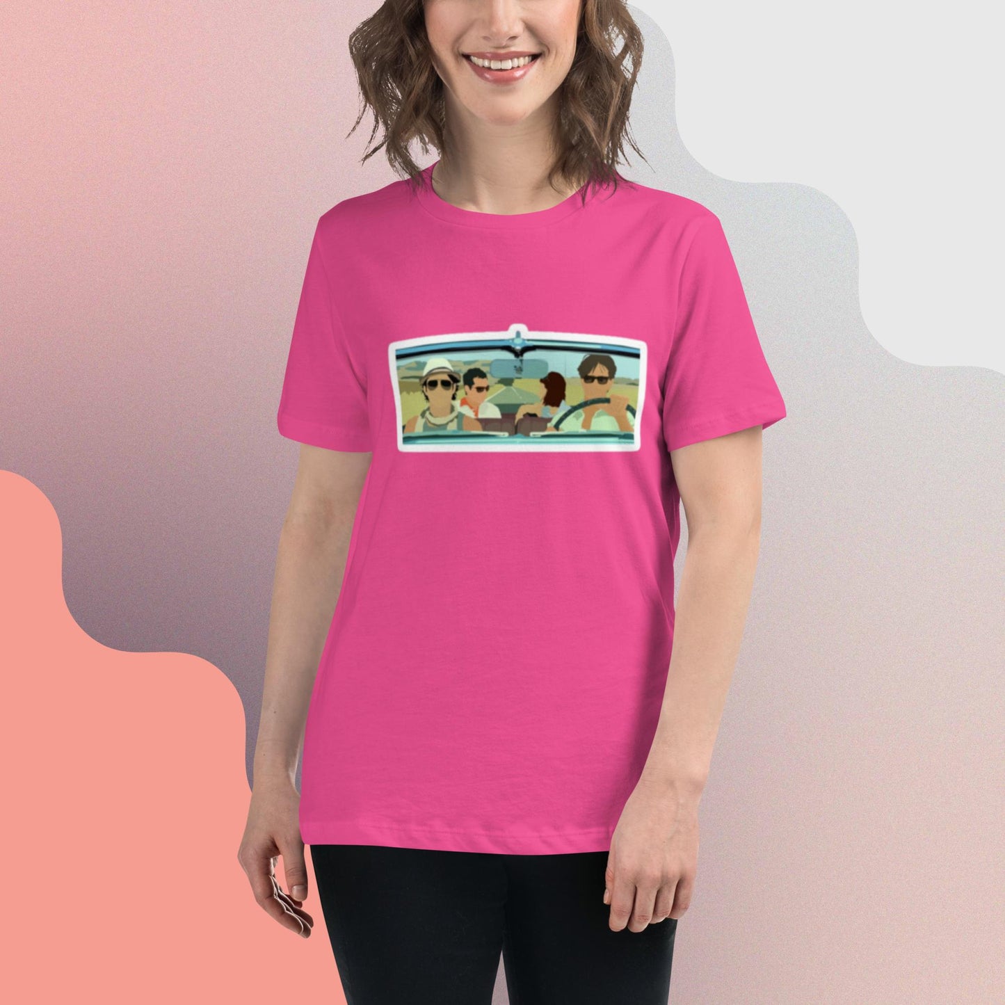 Znmd Tshirt bollywood graphic t shirt - Women's relaxed fit
