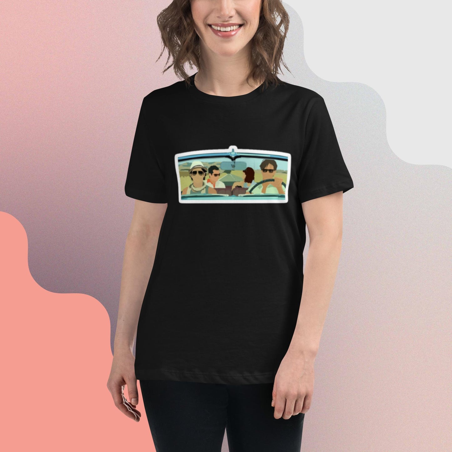 Znmd Tshirt bollywood graphic t shirt - Women's relaxed fit