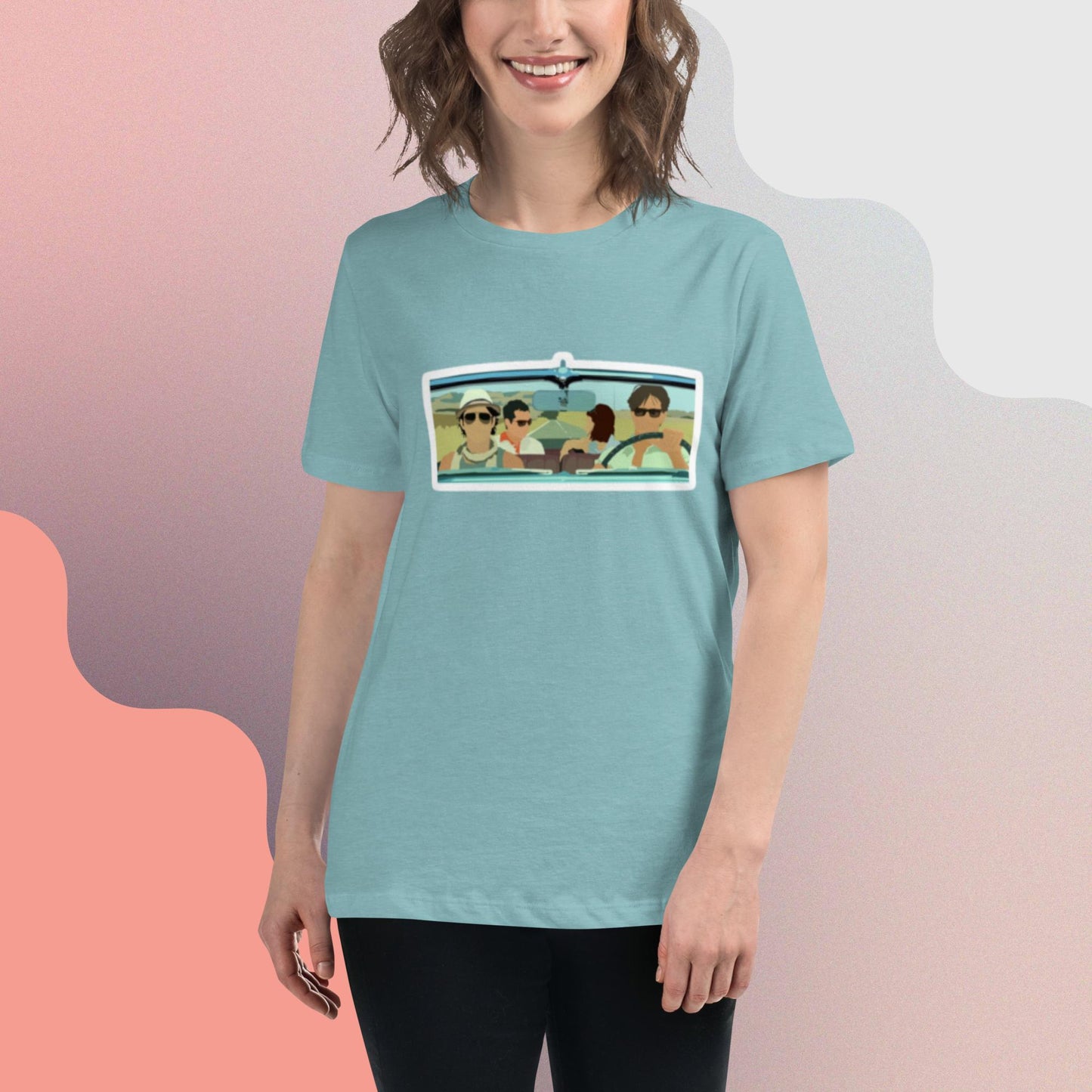 Znmd Tshirt bollywood graphic t shirt - Women's relaxed fit