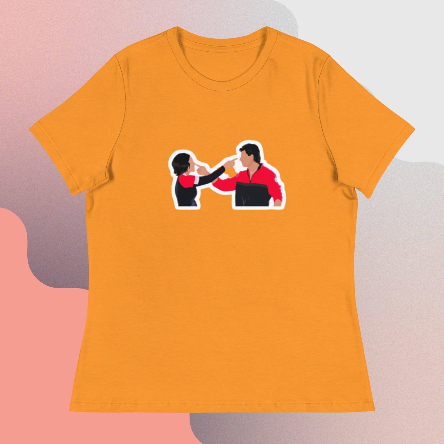 Bollywood kuch kuch hota hai - pyaar dosti hai graphic Women's Relaxed T-Shirt - The Bolly Matrix