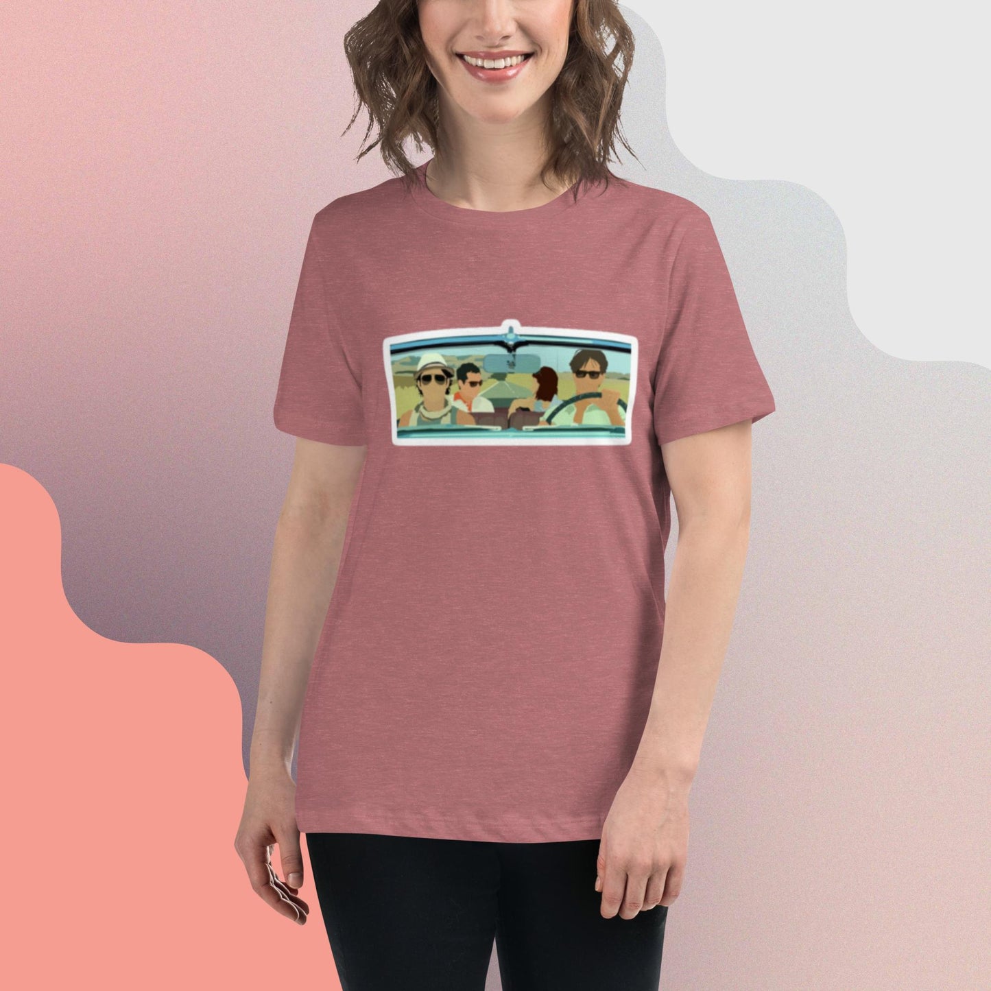 Znmd Tshirt bollywood graphic t shirt - Women's relaxed fit