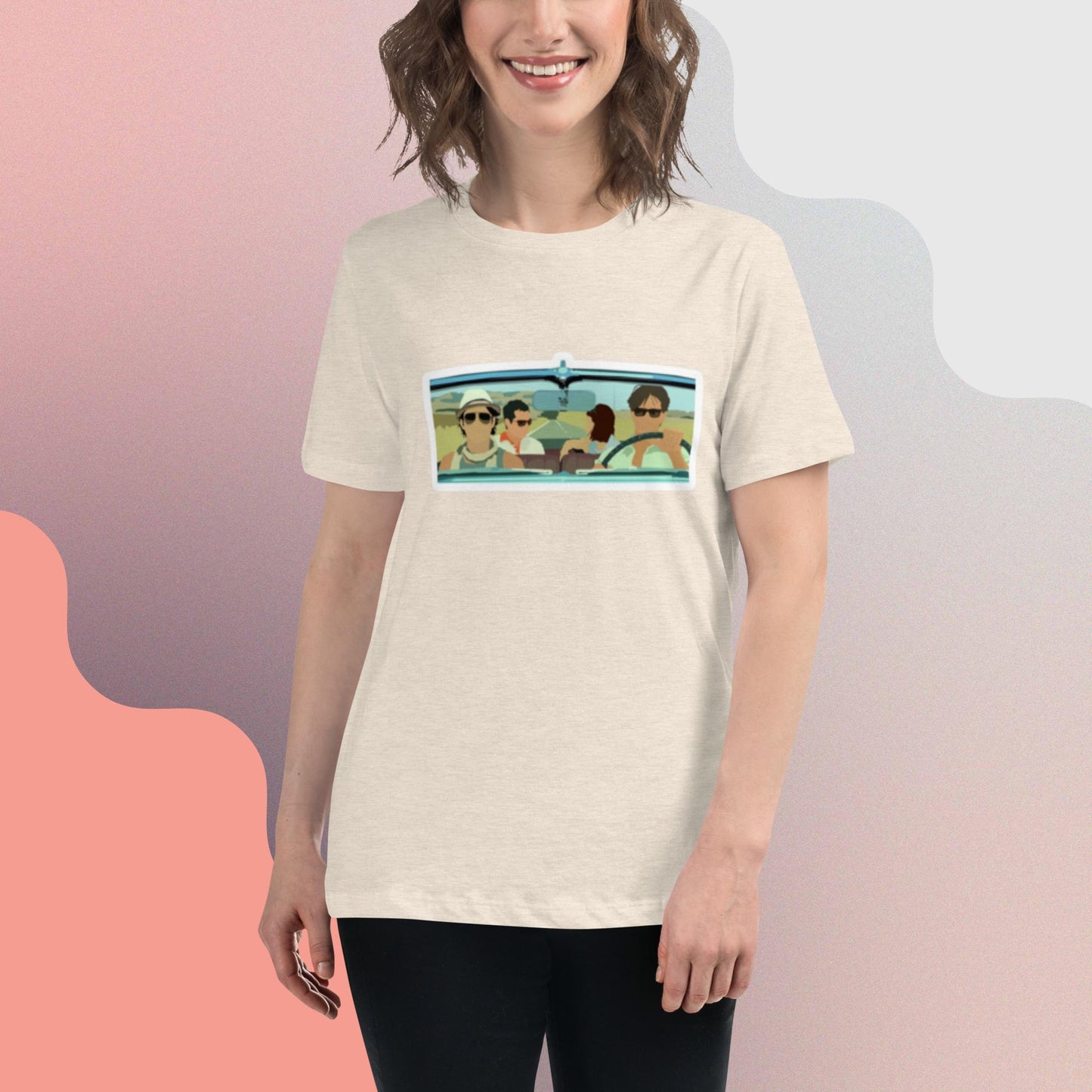 Znmd Tshirt bollywood graphic t shirt - Women's relaxed fit