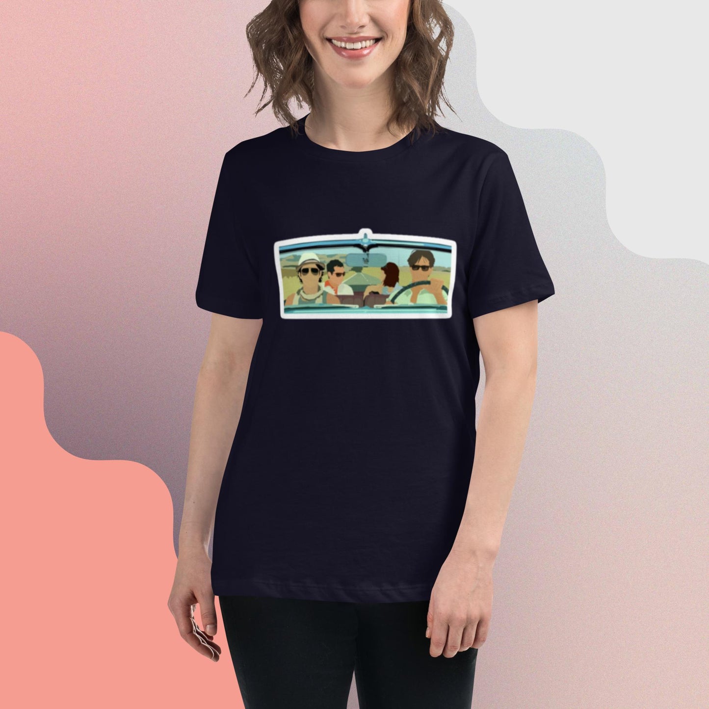 Znmd Tshirt bollywood graphic t shirt - Women's relaxed fit