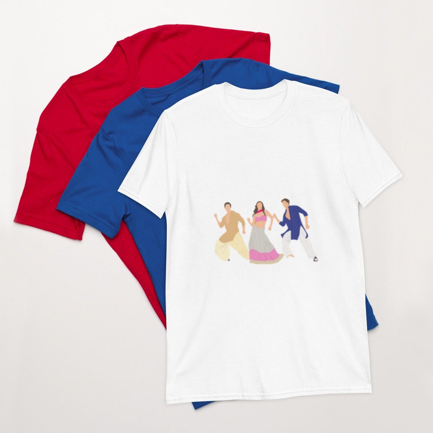 Short-Sleeve Unisex T-Shirt Student Of The Year Bollywood Trio