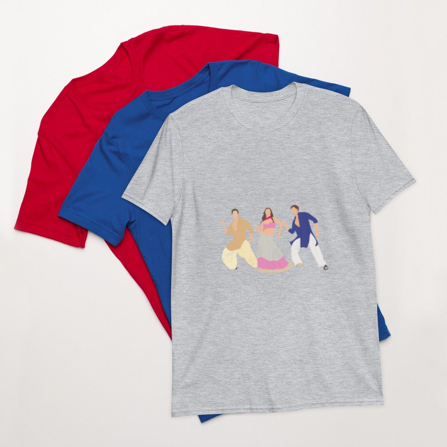 Short-Sleeve Unisex T-Shirt Student Of The Year Bollywood Trio