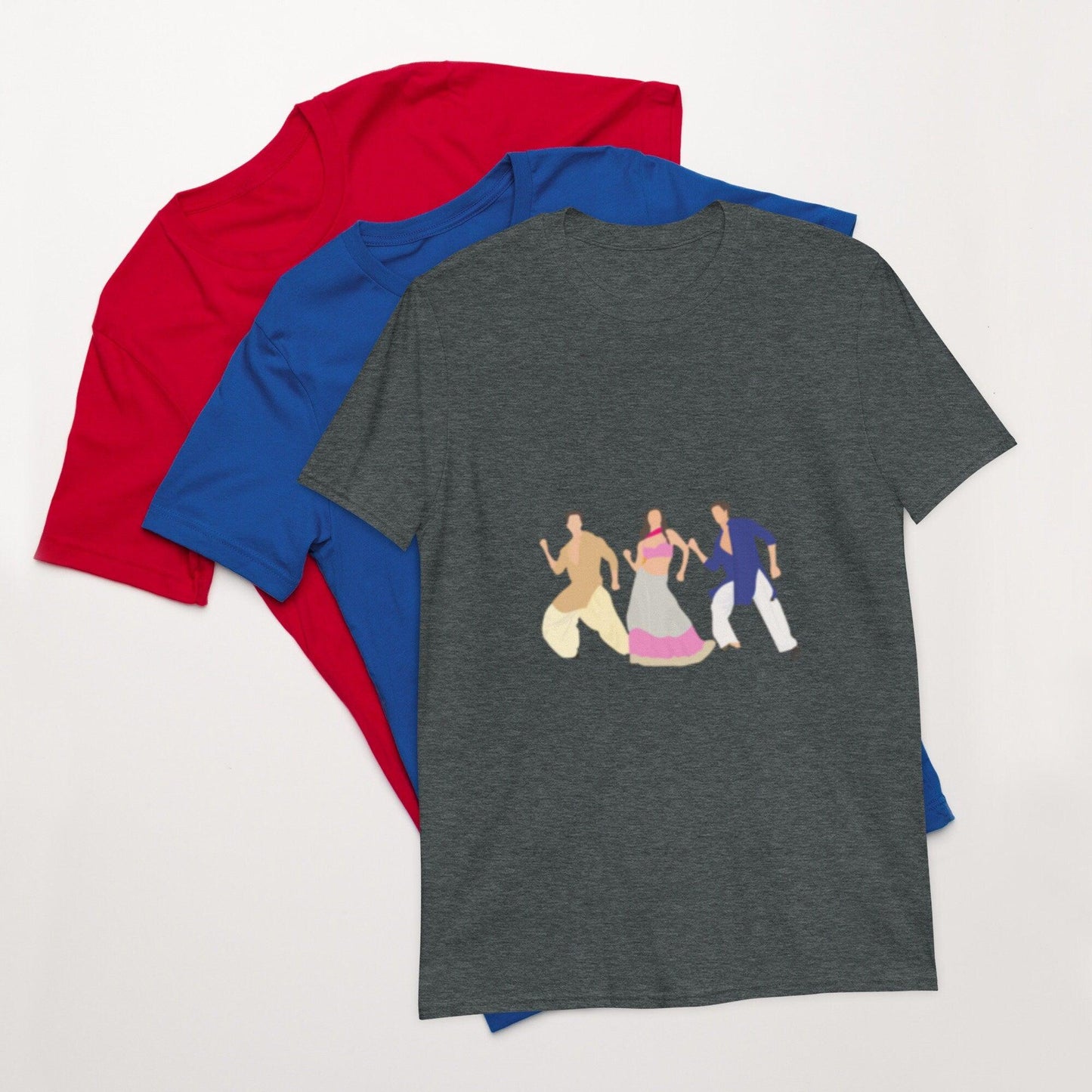 Short-Sleeve Unisex T-Shirt Student Of The Year Bollywood Trio