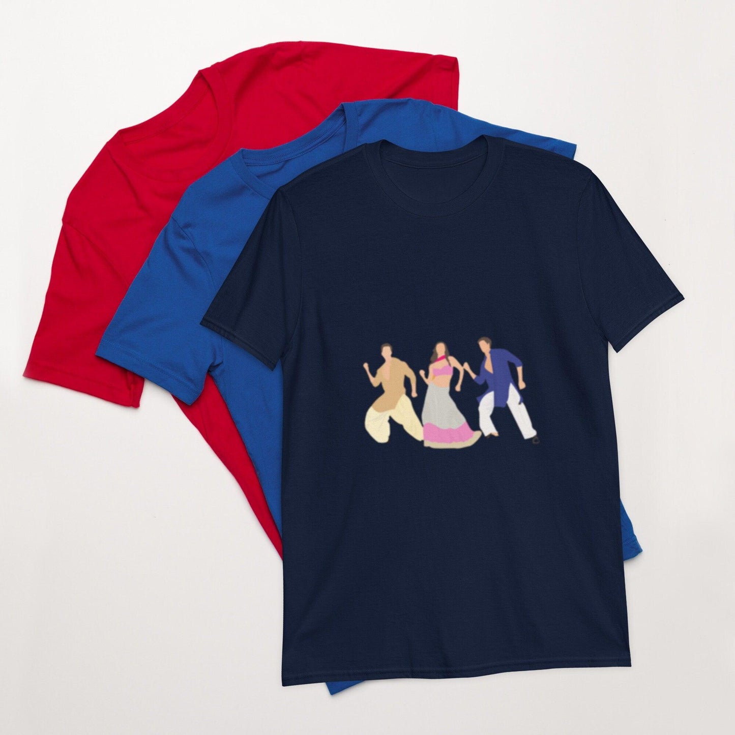 Short-Sleeve Unisex T-Shirt Student Of The Year Bollywood Trio