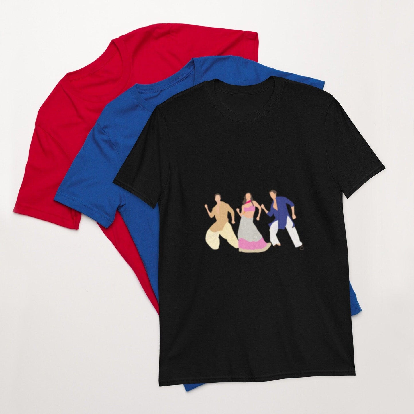 Short-Sleeve Unisex T-Shirt Student Of The Year Bollywood Trio