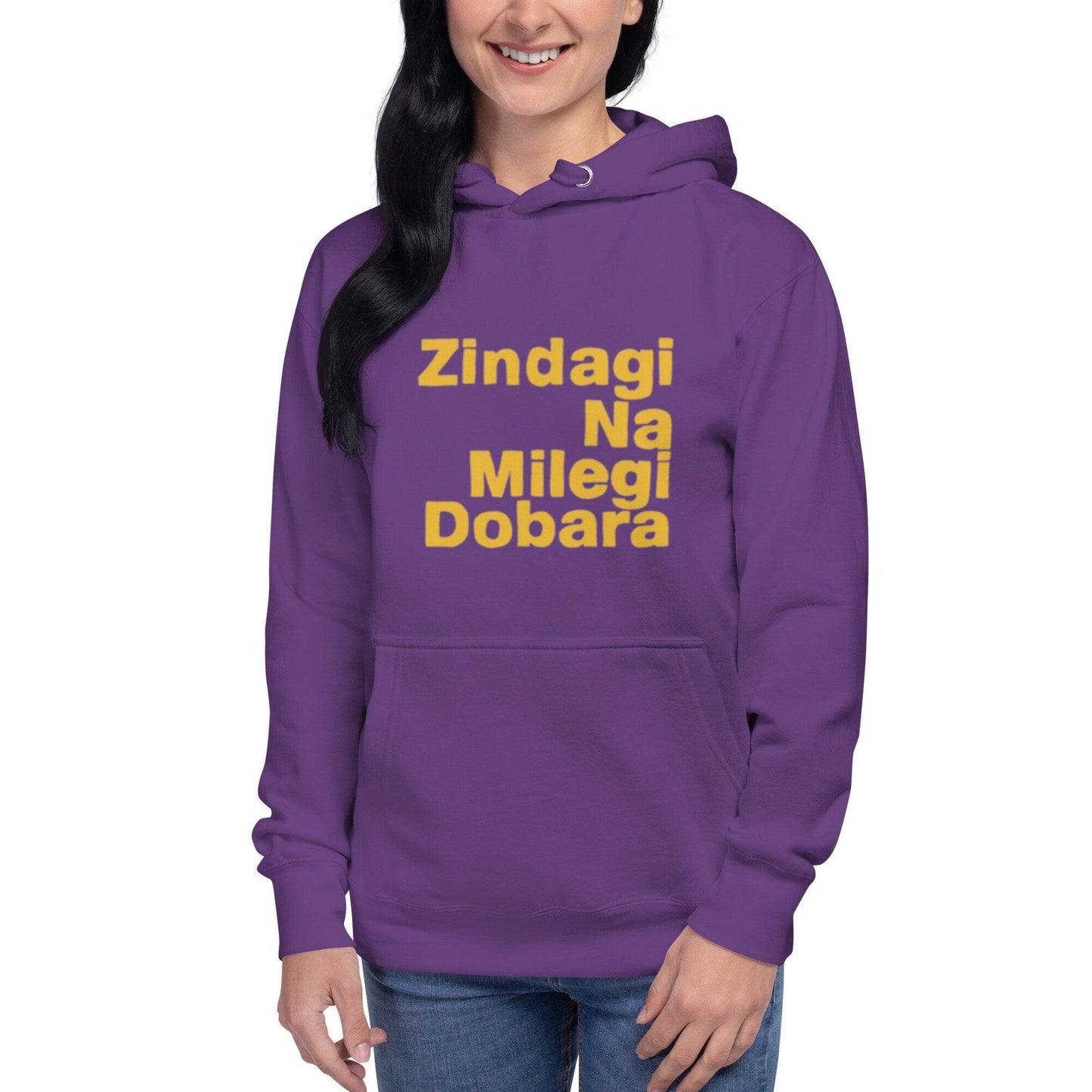 Unisex Hoodie -Zindagi na milegi dobara - Women hoodie bollywood